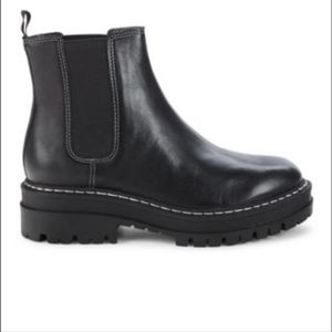 MARC FISHER PIRRO LEATHER CHELSEA BLACK BOOTS SIZE 11 NEW NO BOX ❤
